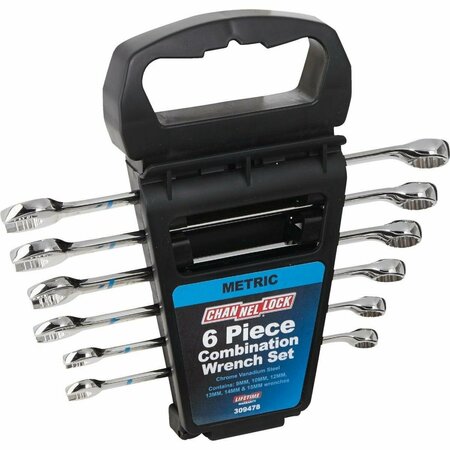 CHANNELLOCK Metric 12-Point Combination Wrench Set 6-Piece 309478